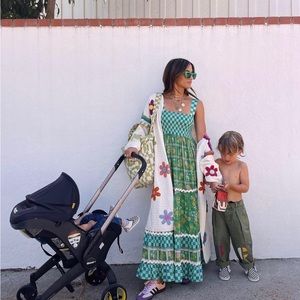 BRAND NEW SPELL FLORA STRAPPY MAXI CITRUS CRUSH